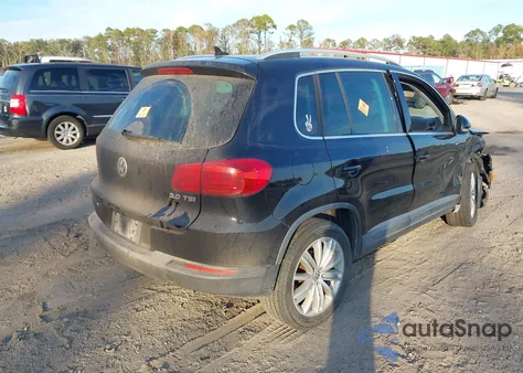 2013 Volkswagen Tiguan Se из США, поврежденный, VIN WVGAV3AXXDW623871